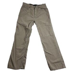 Vintage Nautica Jeans Mens 34x32 Beige Corduroy Pants Straight Leg Y2K